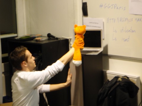 Our fox puppet going worldwide!