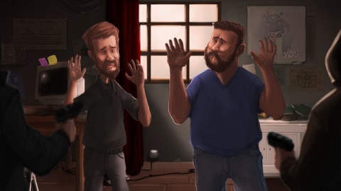 Alexei and Markus in trouble