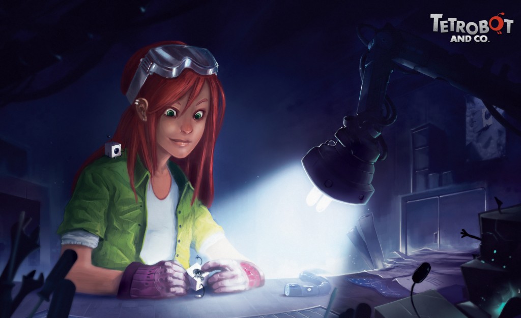 How to repair a Tetrobot (artwork)