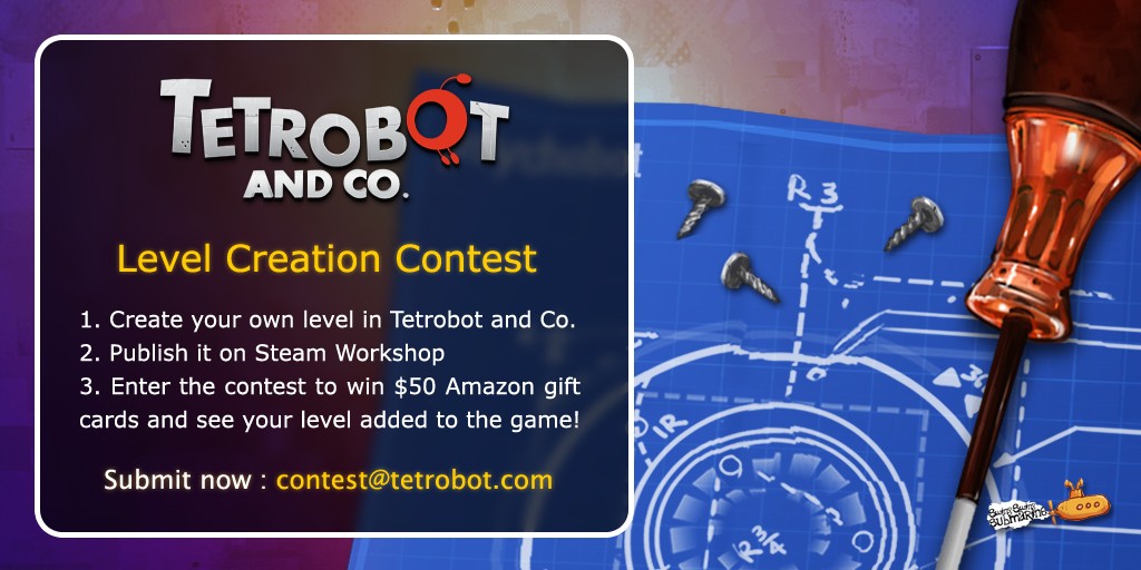 Tetrobot and Co. Level  Creation Contest